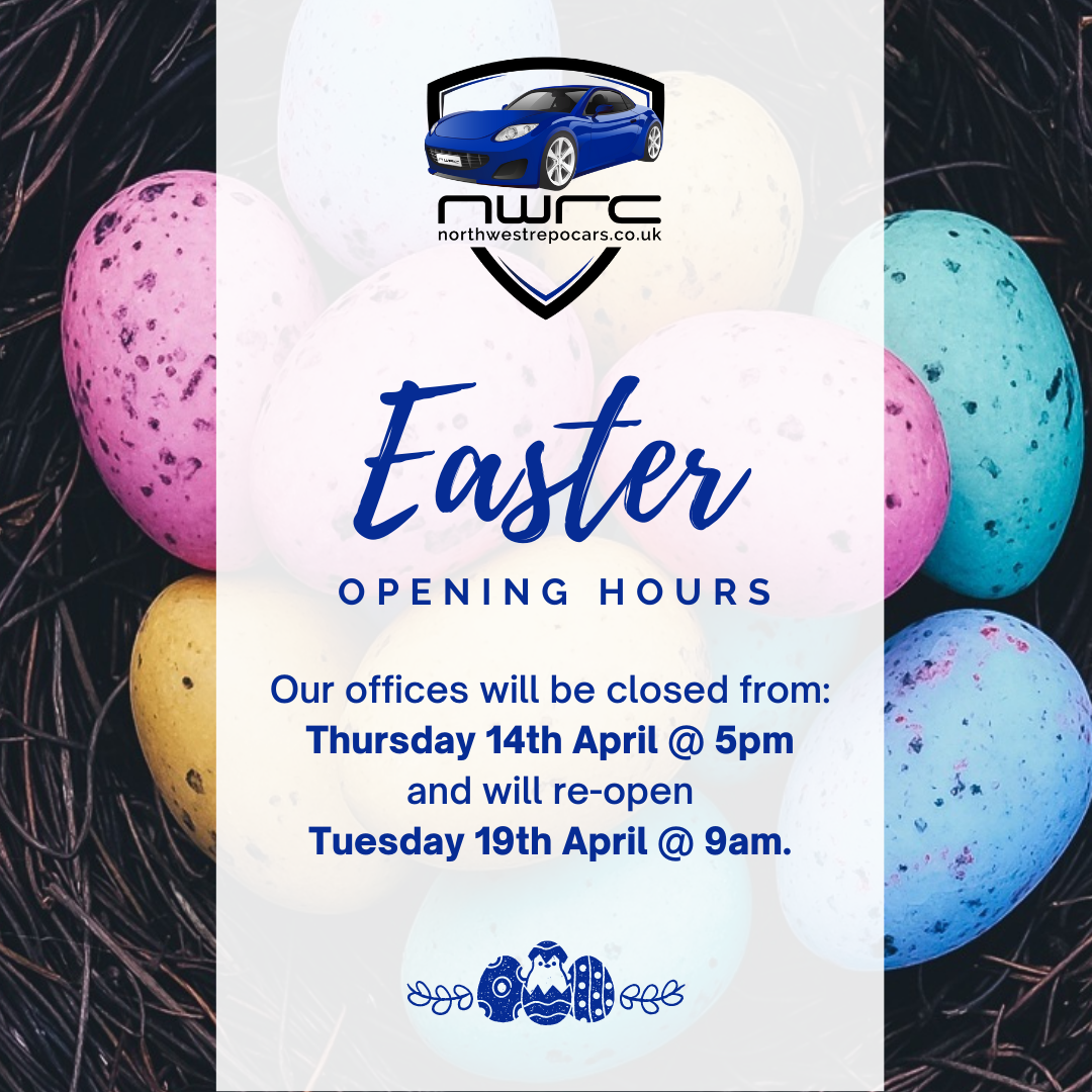 Easter Holiday Closures » North West Repo Cars